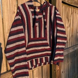 Knit Stripped Hoodie